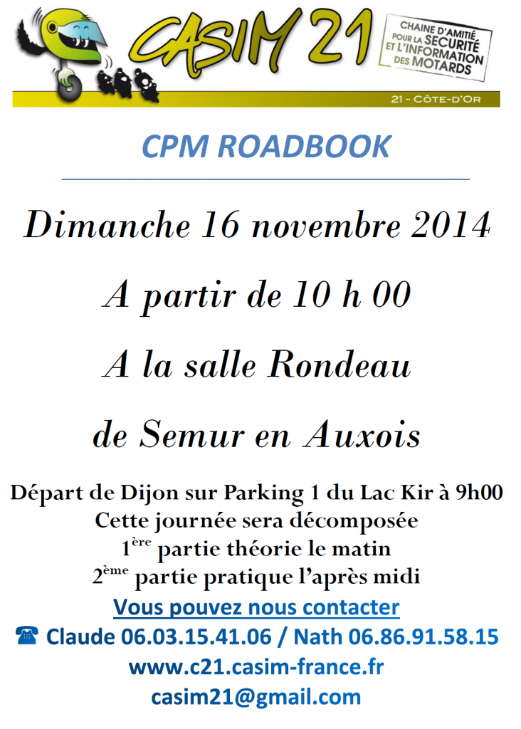 Flyers_CPM roadbook 2014-11-16